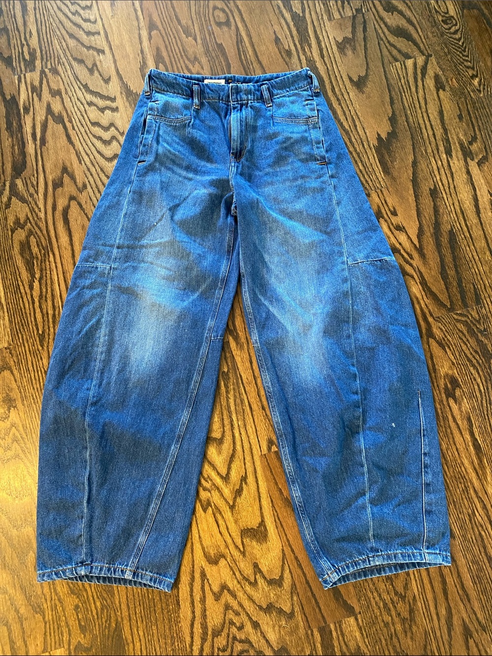 Pilcro Men's Relaxed Wide-Leg Indigo Jeans